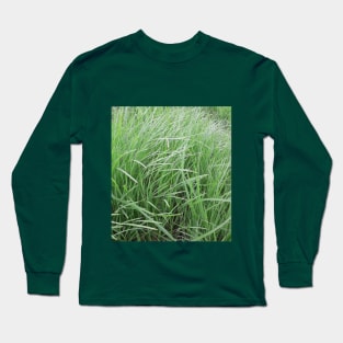 green grass Long Sleeve T-Shirt